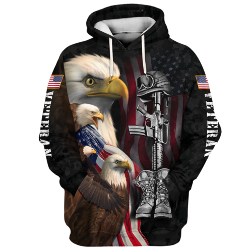 VETERAN UXVET86-NV Premium Microfleece Hoodie