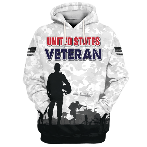 VETERAN NV-VTR-37 Premium Microfleece Hoodie