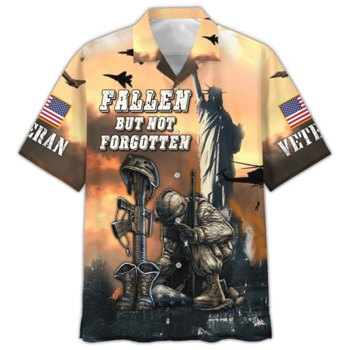 VETERAN NV-VTR-37 Premium Hawaiian Shirt