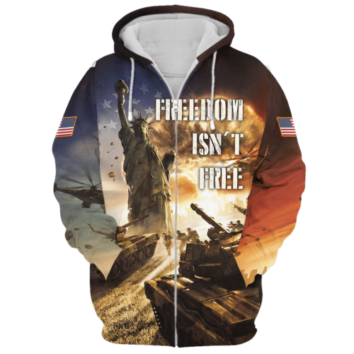 VETERAN NV-VTR-43 Premium Microfleece Zip Hoodie