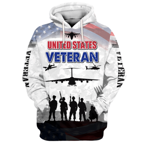 VETERAN UXVET86-NV Premium Microfleece Hoodie