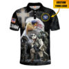 VETERAN HBLVTR59 Premium Polo Shirt