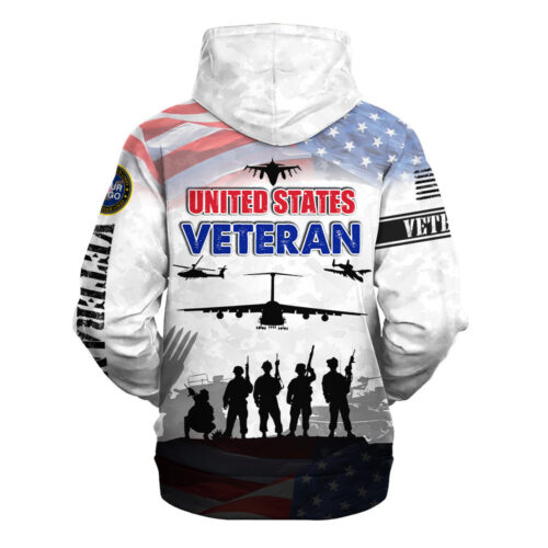 VETERAN NV-VTR58 Premium Microfleece Zip Hoodie