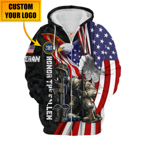 VETERAN NV-VTR59 Premium Microfleece Zip Hoodie