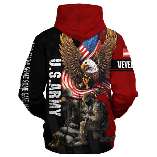 VETERAN HBLVTR43 Premium Heavy Fleece Zip Hoodie