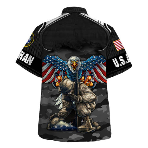 VETERAN HBLVTR45 Premium Hawaiian Shirt