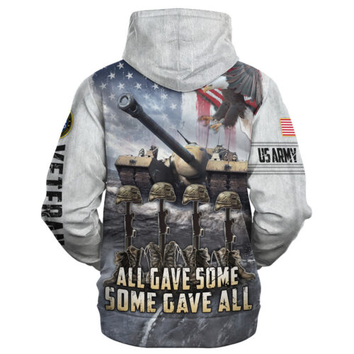 VETERAN HBLVTR47 Premium Heavy Fleece Zip Hoodie