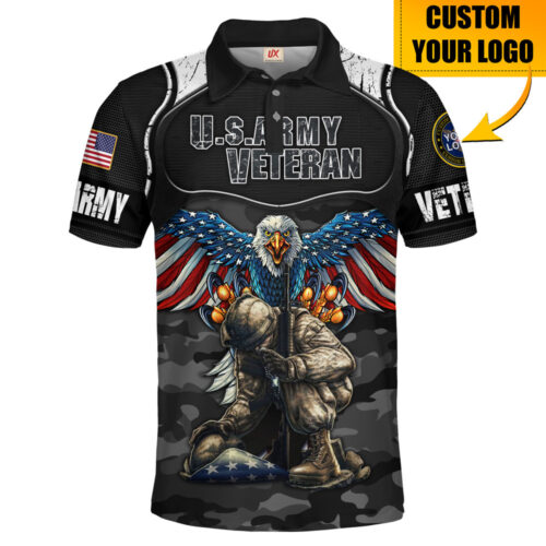 VETERAN HBLVTR45 Premium Polo Shirt