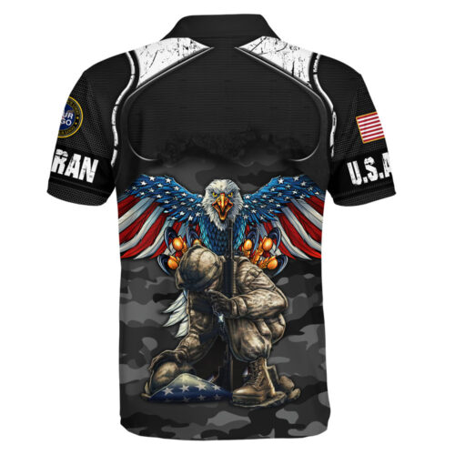 VETERAN HBLVTR45 Premium Polo Shirt