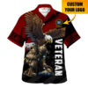 VETERAN HBLVTR45 Premium Hawaiian Shirt