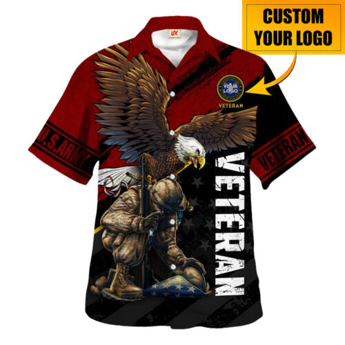 VETERAN HBLVTR46 Premium Hawaiian Shirt