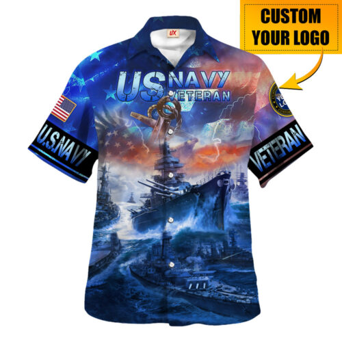 VETERAN HBLVTR48 Premium Hawaiian Shirt