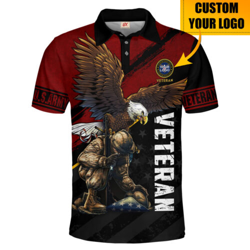 VETERAN HBLVTR46 Premium Polo Shirt