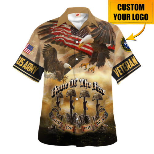 VETERAN HBLVTR55 Premium Hawaiian Shirt