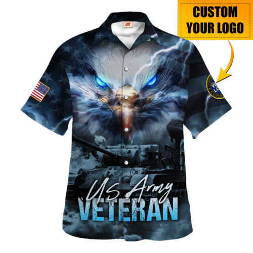 VETERAN HBLVTR58 Premium Hawaiian Shirt