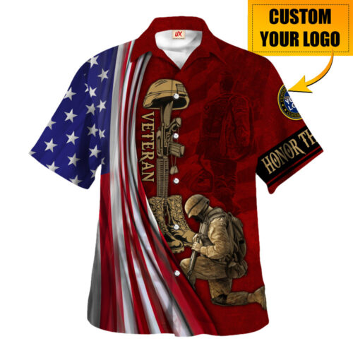 VETERAN HBLVTR60 Premium Hawaiian Shirt