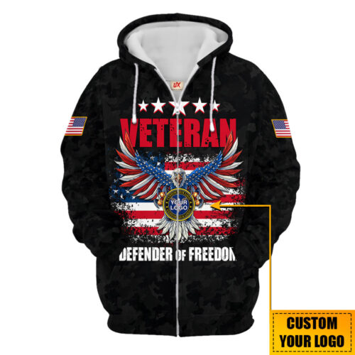 VETERAN NV-VTR72 Premium Microfleece Zip Hoodie