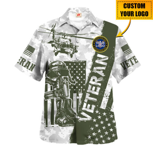 VETERAN NV-VTR73 Premium Hawaiian Shirt