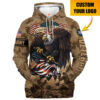 VETERAN HBLVTR66 Premium Microfleece Hoodie