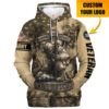 VETERAN HBLVTR63 Premium Microfleece Hoodie