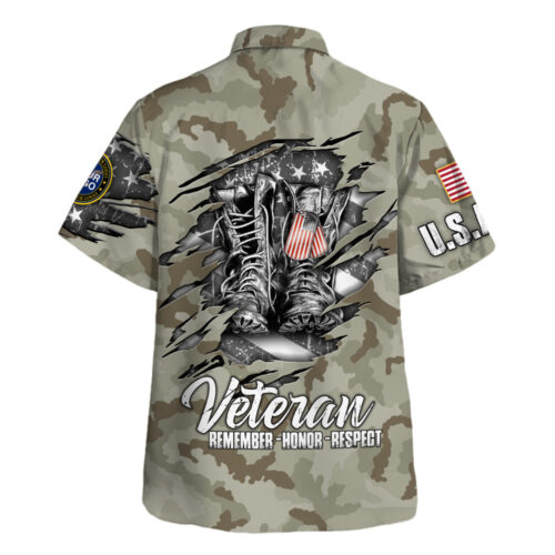 VETERAN HBLVTR68 Premium Hawaiian Shirt