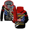 VETERAN UXVET53A-VTR Premium Microfleece Hoodie