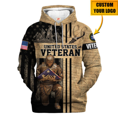 VETERAN UXVET02 Premium Microfleece Hoodie