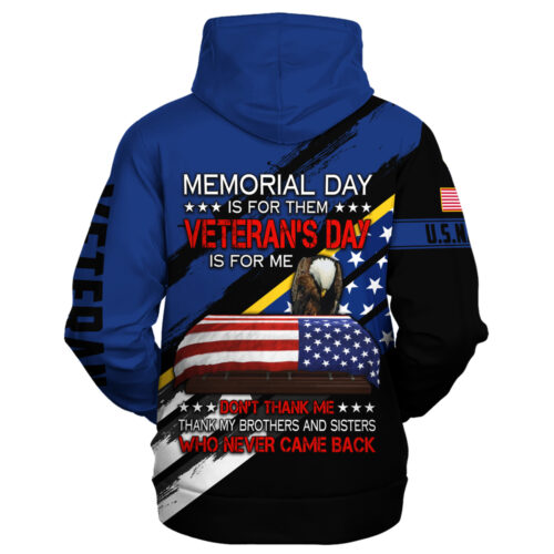 VETERAN UXVET53A-NV Premium Microfleece Hoodie