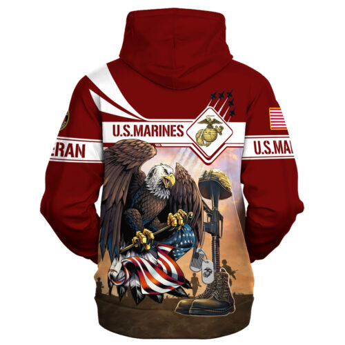 VETERAN UXVET30-MC Premium Microfleece Hoodie