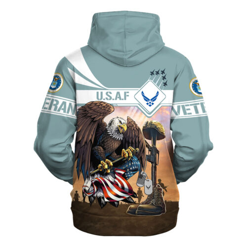 VETERAN UXVET30-AF Premium Microfleece Hoodie