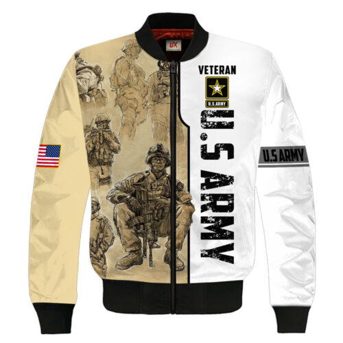 VETERAN UXVET22-AM Premium Bomber