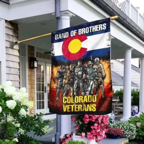 Band Of Brothers Colorado Veterans Flag