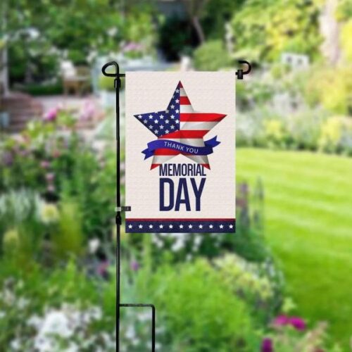 Veteran Memorial Day Thank You Memorial Day Flag