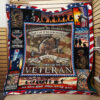 American Eagle Veteran Quilt Blanket - QBL-CR-01