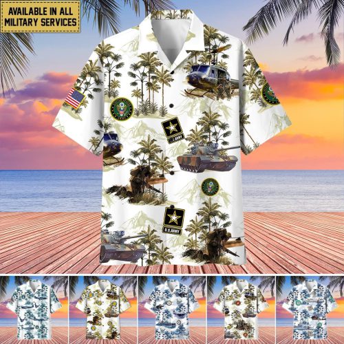 VETERAN UXVET90 Premium Hawaiian Shirt