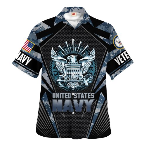 VETERAN UXVET31-MC Premium Hawaiian Shirt