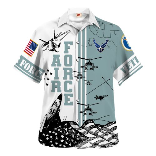 Copy of VETERAN UXVET25-AF Premium Hawaiian Shirt