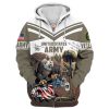 VETERAN UXVET28-AF Premium Microfleece Zip Hoodie