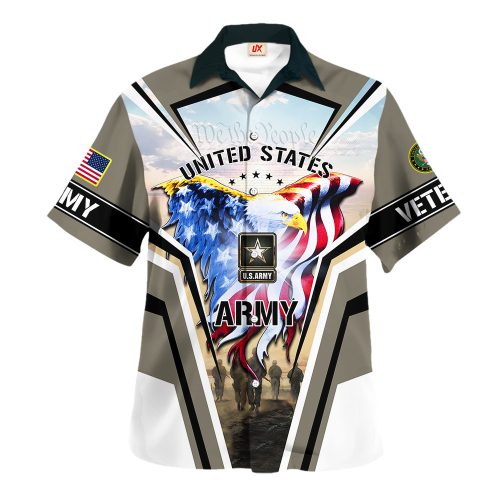 VETERAN UXVET33-AM Premium Hawaiian Shirt