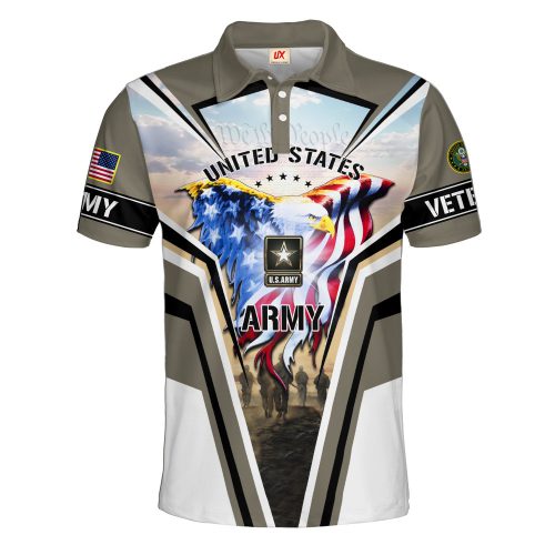 VETERAN UXVET33-AM Premium Polo Shirt