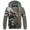 VETERAN UXVET32-AM Premium Heavy Fleece Zip Hoodie