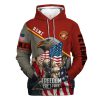 VETERAN UXVET30-AM Premium Microfleece Hoodie