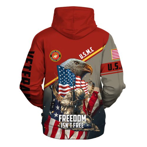 VETERAN UXVET32-MC Premium Heavy Fleece Zip Hoodie