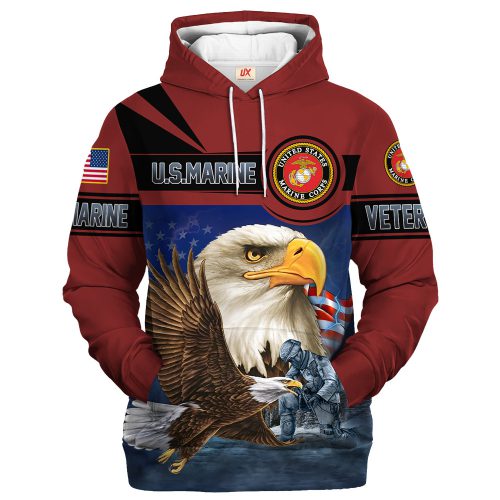 VETERAN UXVET31-MC Premium Microfleece Hoodie