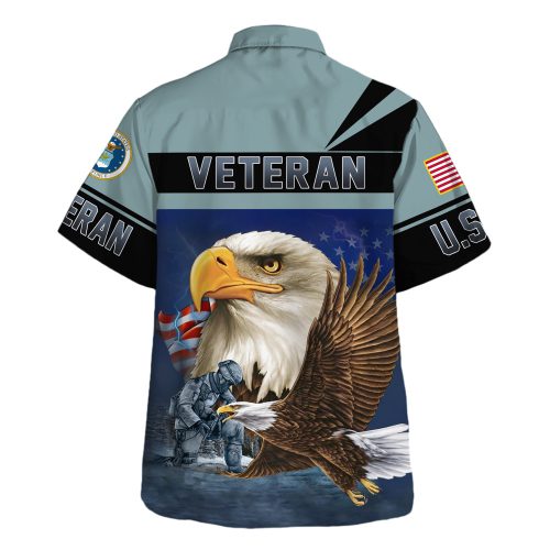 VETERAN UXVET31-AF Premium Hawaiian Shirt