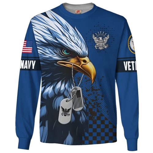 VETERAN UXVET18-NV Premium Microfleece Sweatshirt