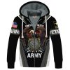 VETERAN UXVET39-NV Premium Heavy Fleece Zip Hoodie