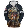 VETERAN UXVET40-NV Premium Microfleece Zip Hoodie