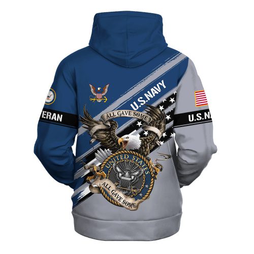 VETERAN UXVET40-NV Premium Heavy Fleece Zip Hoodie