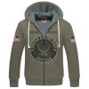 VETERAN UXVET38-AF Premium Heavy Fleece Zip Hoodie